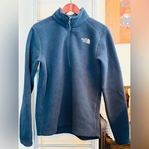 The North Face Navy Half-Zip Fleece Pullover